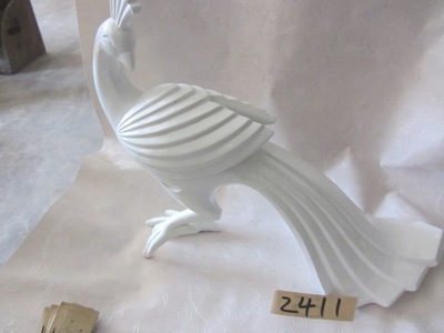 樹脂陶瓷工藝品動物（長尾孔雀）白色 德化縣印藝印刷有限責任公司產品導覽